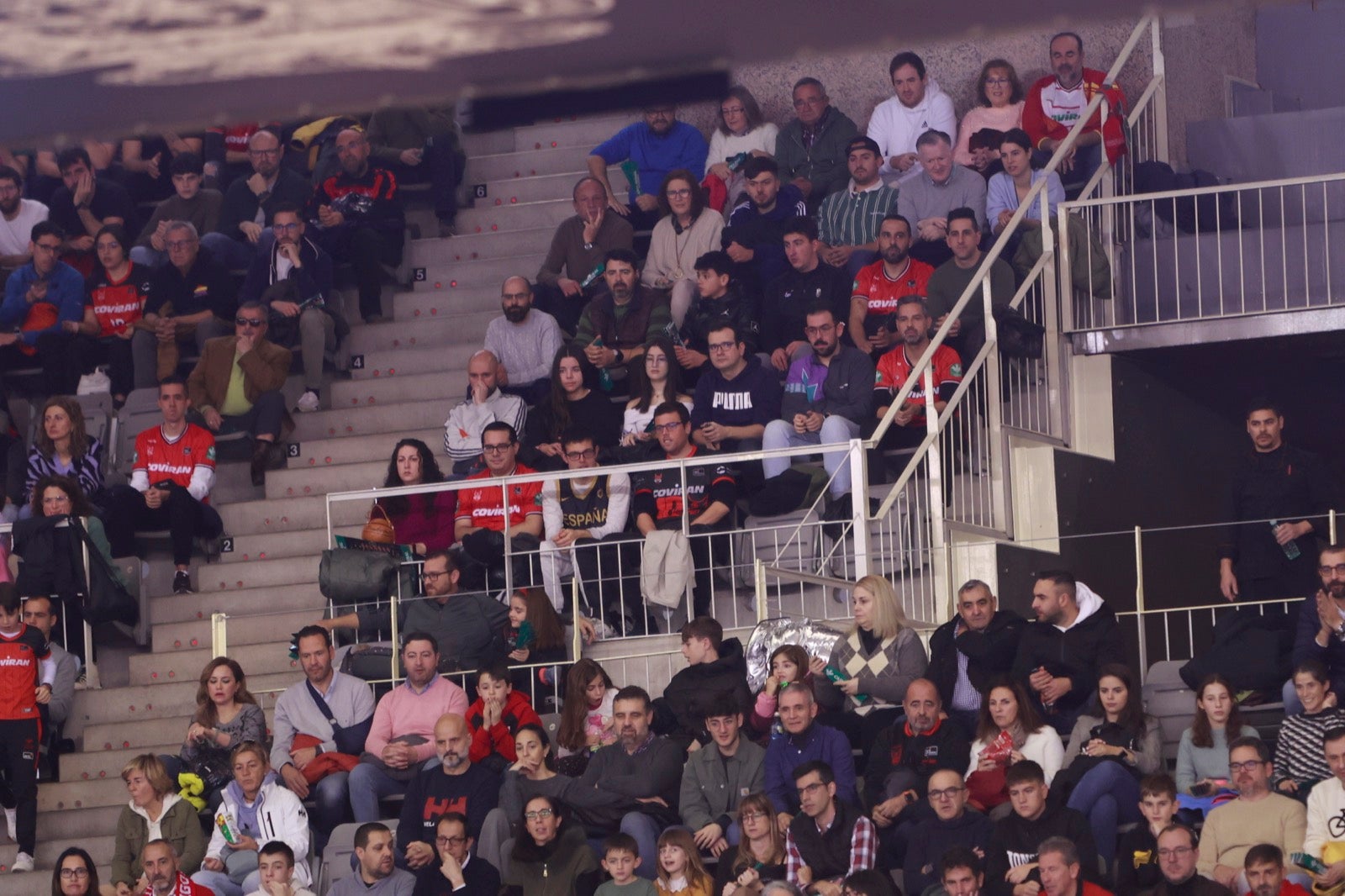 Encuéntrate en las gradas del Palacio durante el Covirán-Barcelona