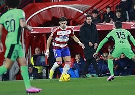 Lucas Boyé, en el partido.