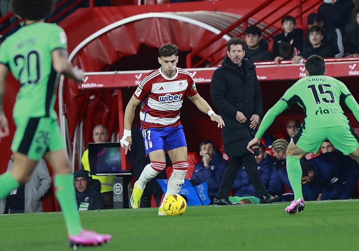 Lucas Boyé, en el partido.