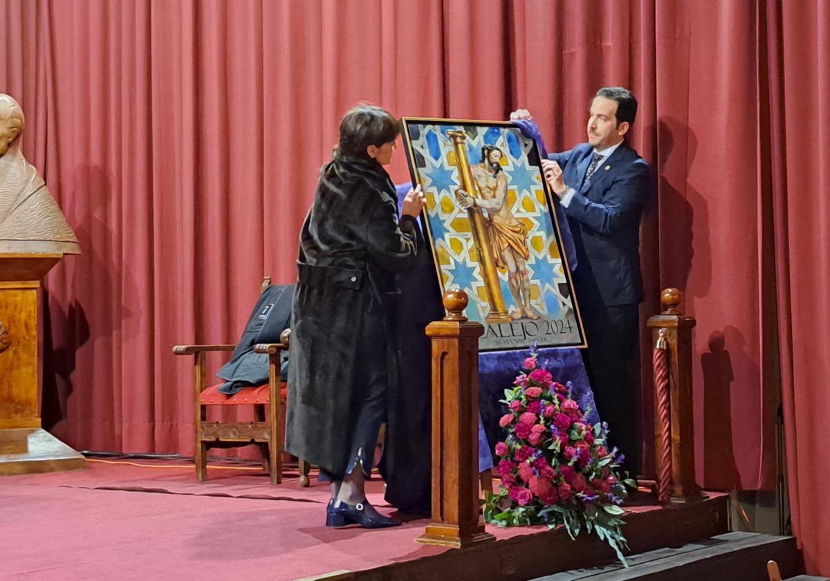 Jesús de la Paciencia representa a las ocho cofradías en el cartel de la Semana Santa del Realejo