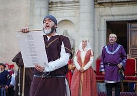 Representación de las Capitulaciones de Santa Fe