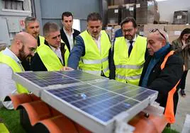 El delegado del Gobierno y el delegado de Sostenibilidad han visitado hoy las obras junto al alcalde de Jerez del Marquesado.