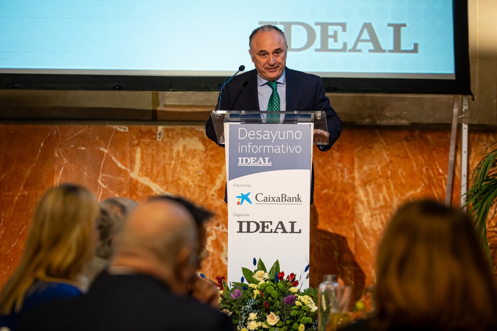 Las imágenes del desayuno Ideal con la consejera Carmen Crespo