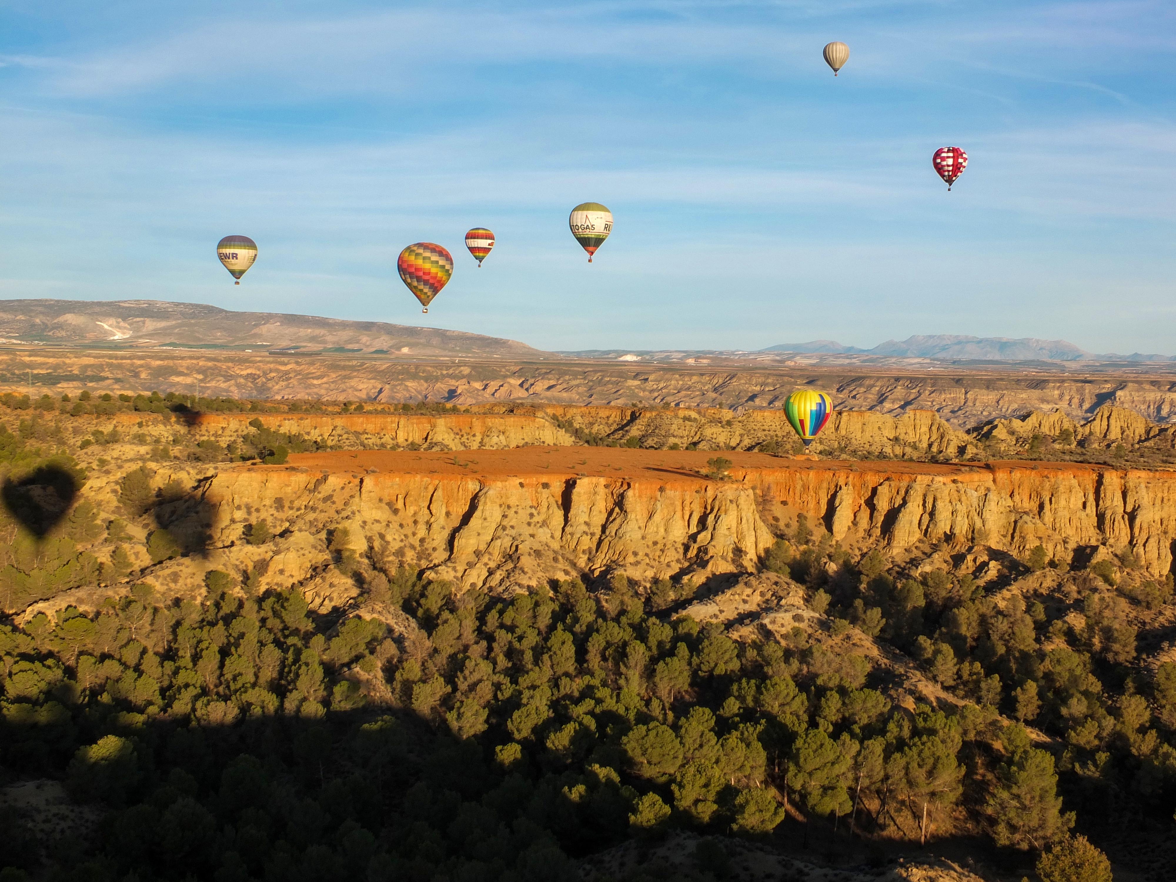 Las imágenes del Geoparque de Granada a vista de pájaro