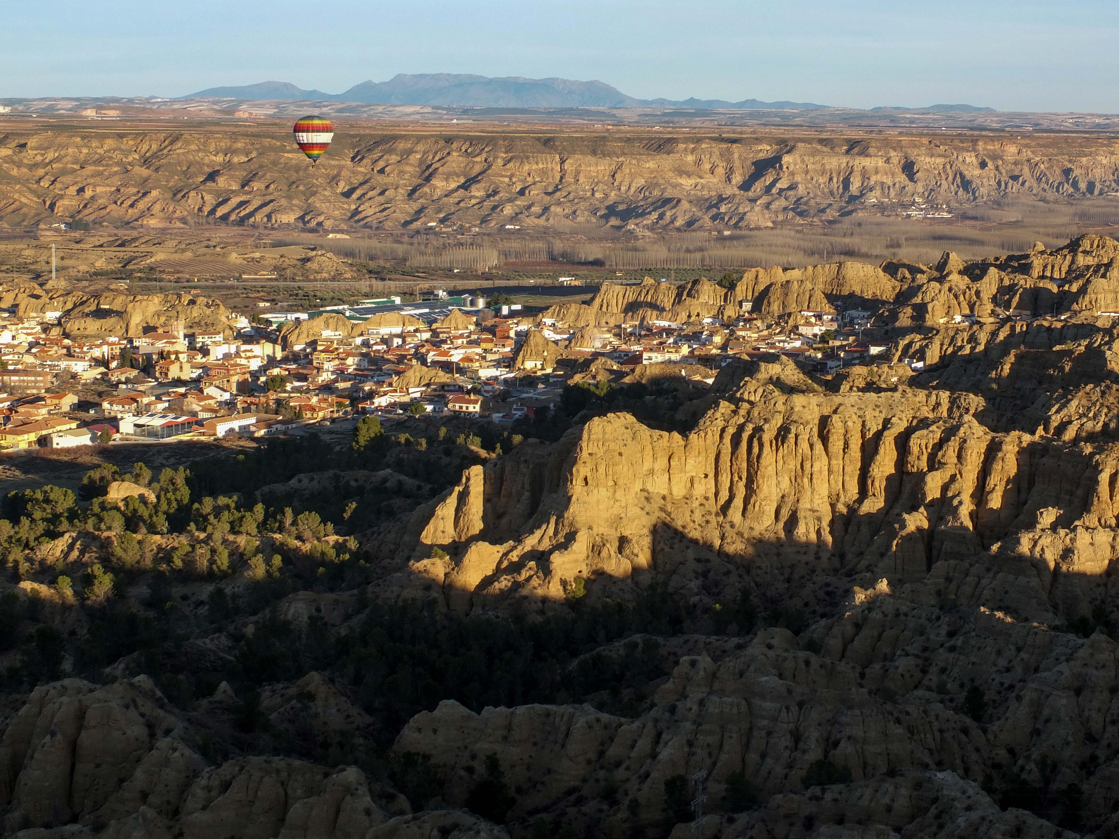 Las imágenes del Geoparque de Granada a vista de pájaro