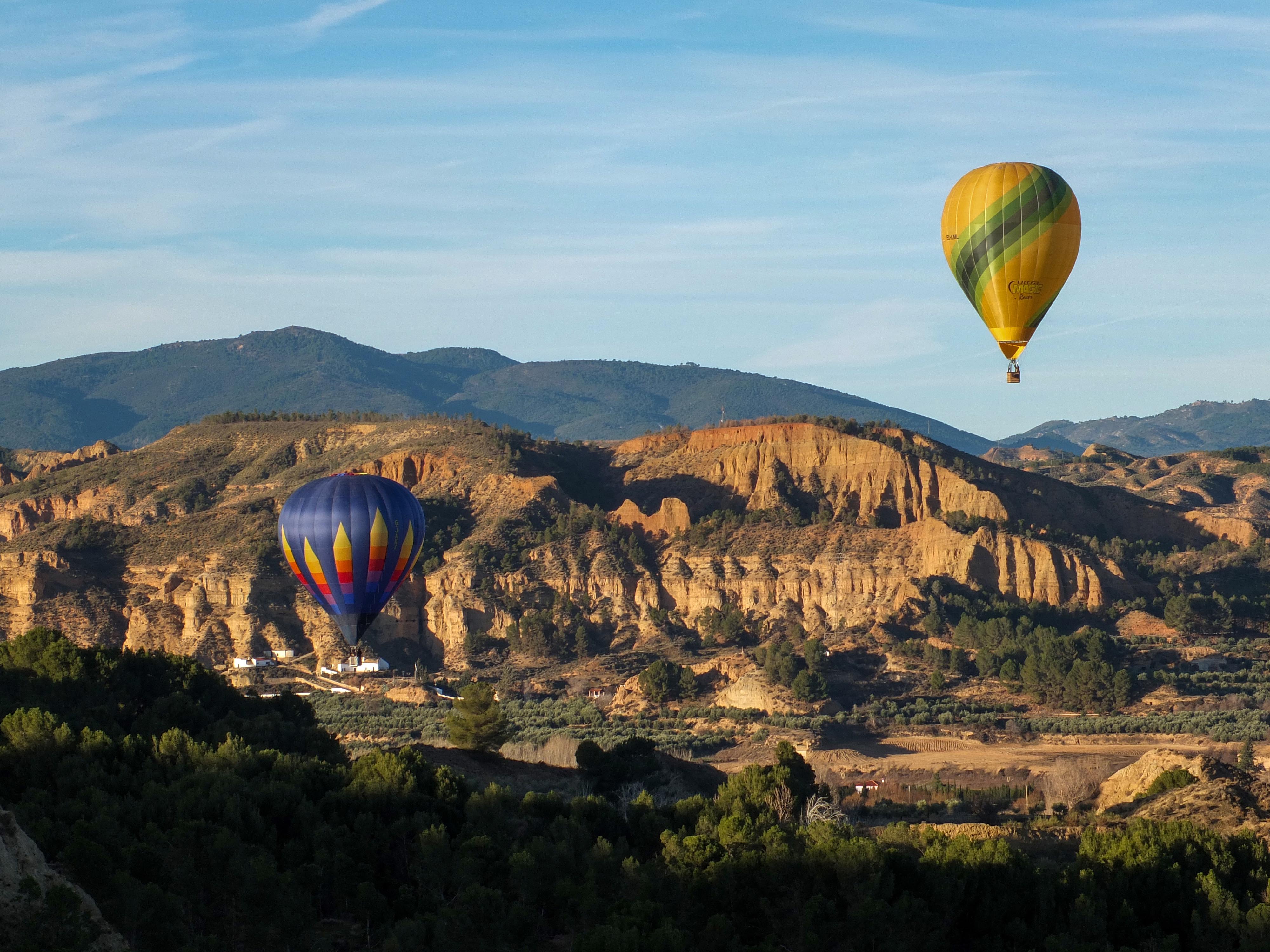 Las imágenes del Geoparque de Granada a vista de pájaro