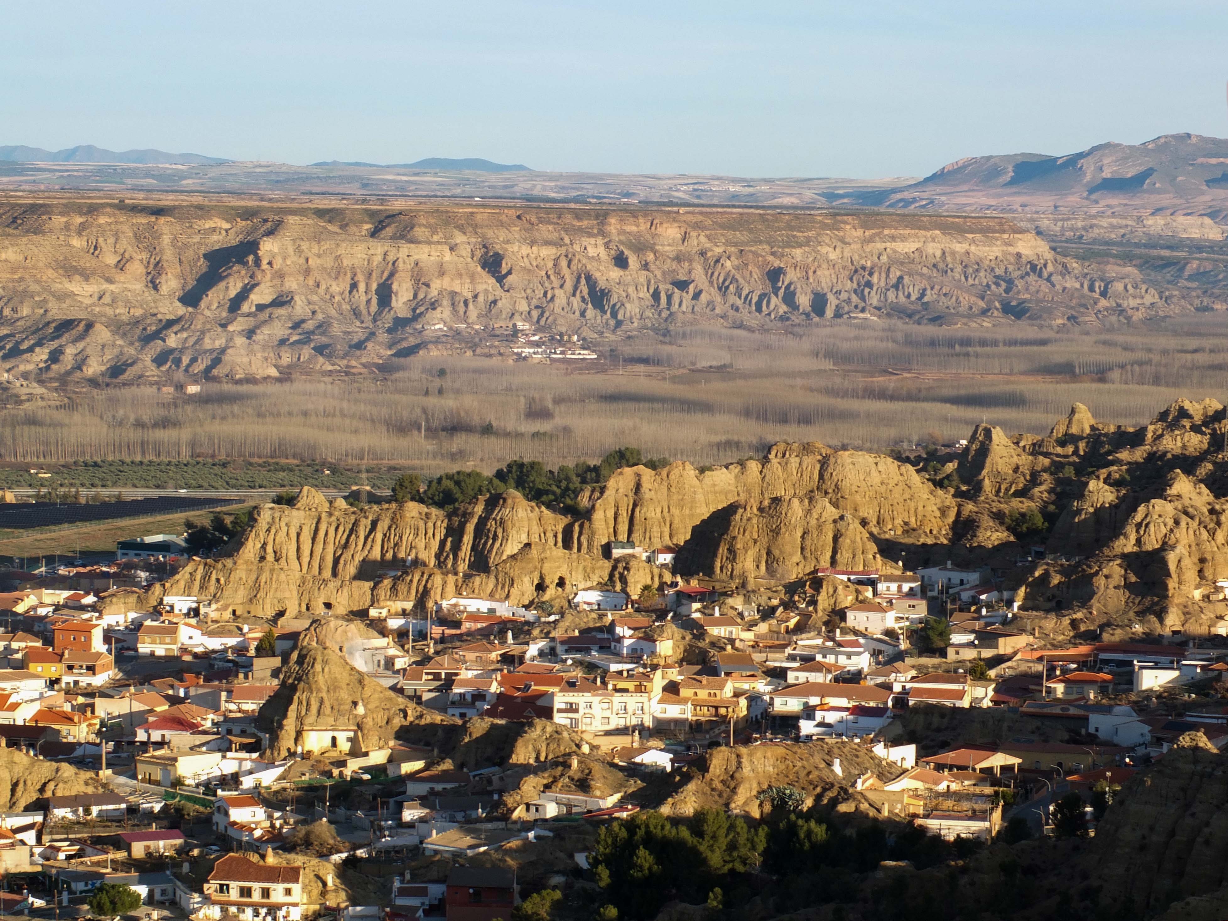 Las imágenes del Geoparque de Granada a vista de pájaro