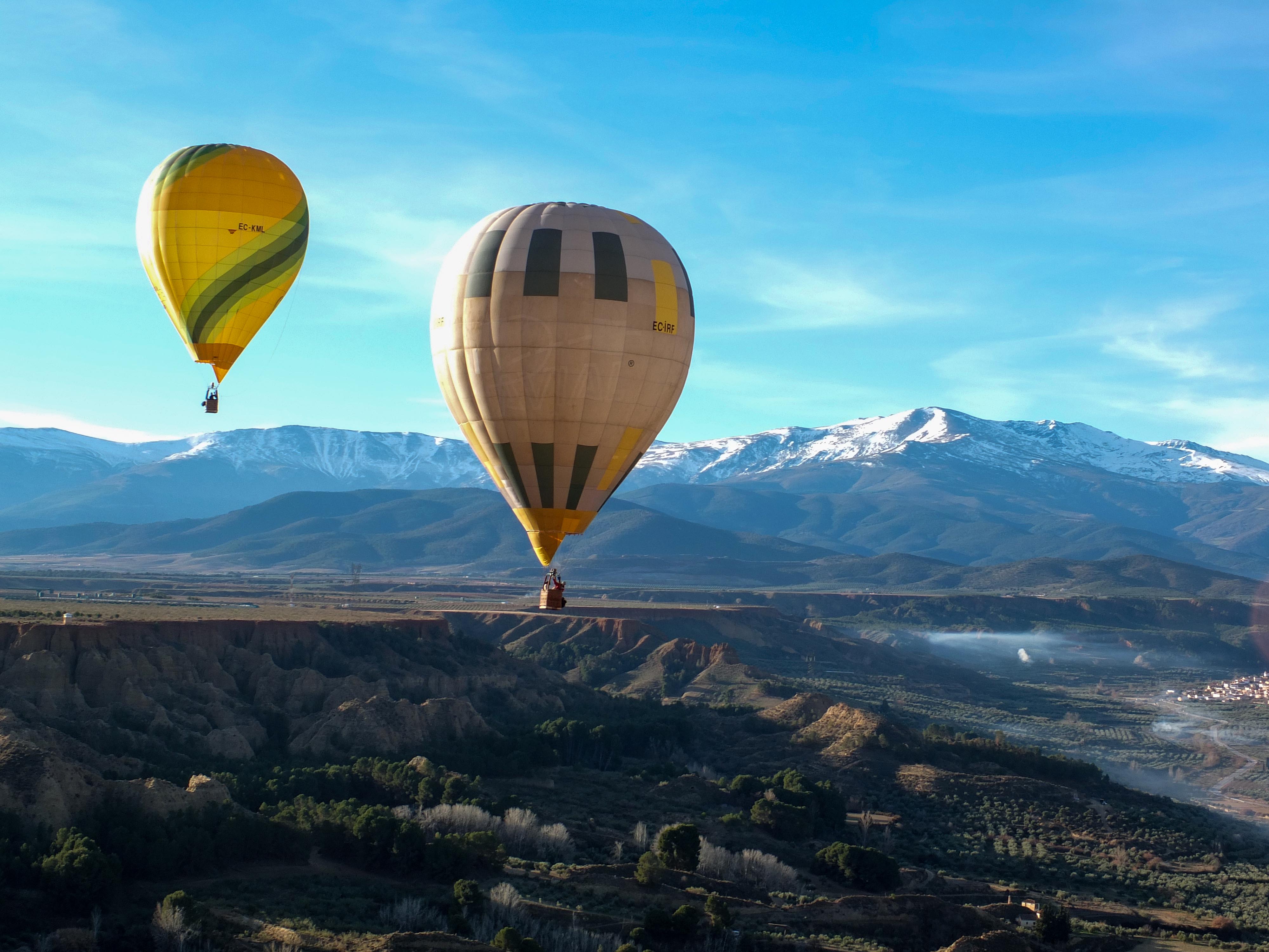 Las imágenes del Geoparque de Granada a vista de pájaro