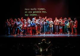 Uno de los momentos de la ópera.