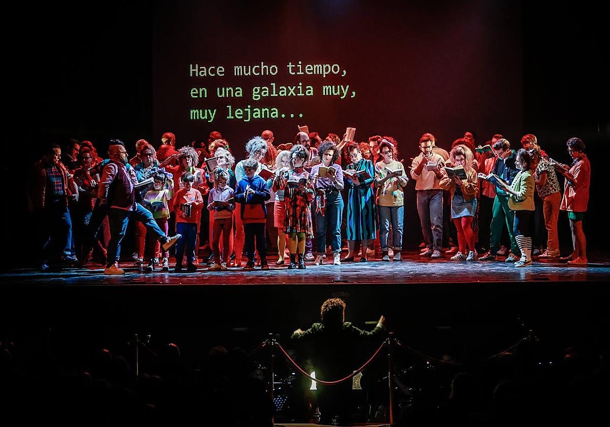 Uno de los momentos de la ópera.