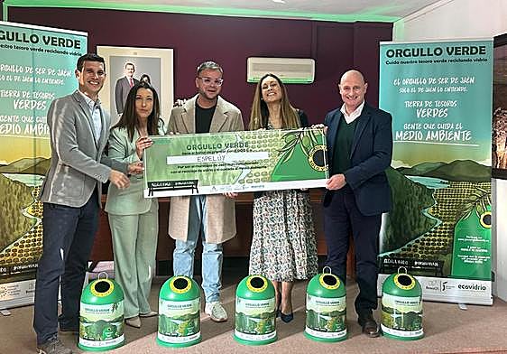 Acto de entrega del premio ha tenido lugar en Ayuntamiento de Espelúy.