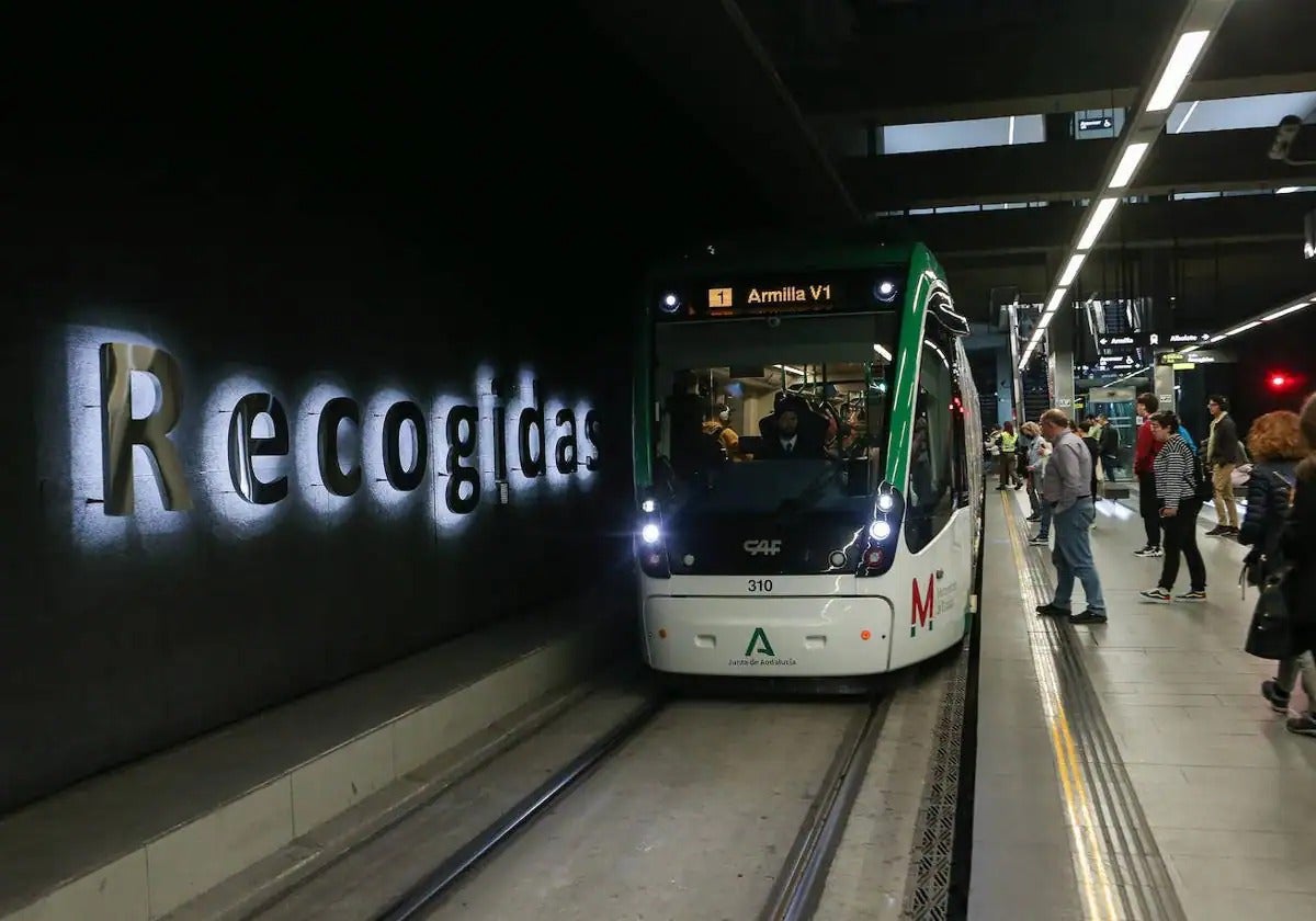 Estación de metro de Recogidas.