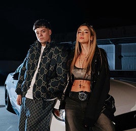 Imagen promocional del nuevo tema de Lola Índigo y Saiko.