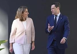 Ribera y Moreno, el pasado octubre en San Telmo.