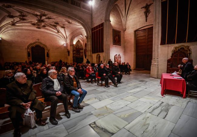 El acto de presentación de la trilogía completada.