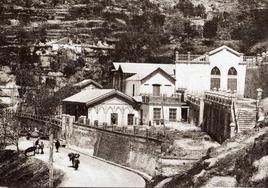 Balneario de Lanjarón en 1901