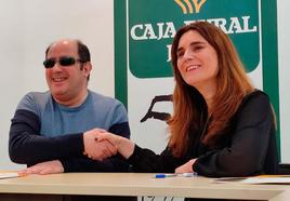 José Ángel Quesada y Ana Civantos.
