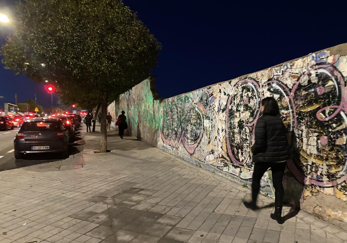 Muro en el Camino de Ronda