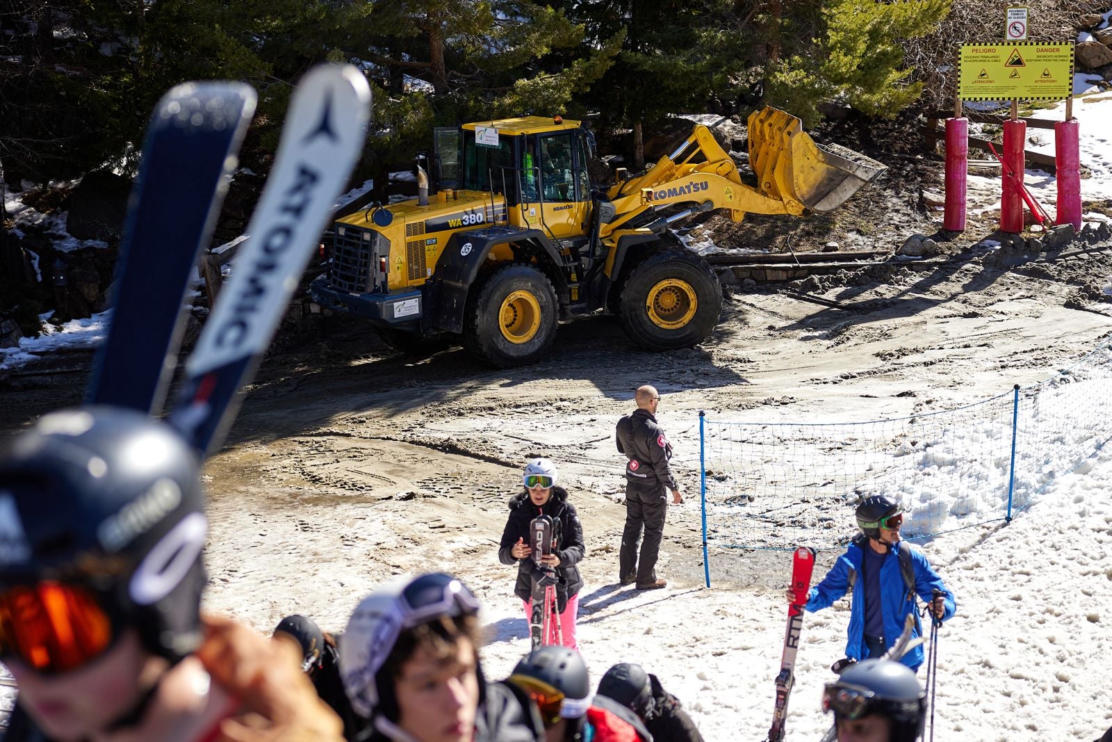 Las imágenes del día después del barro en Sierra Nevada