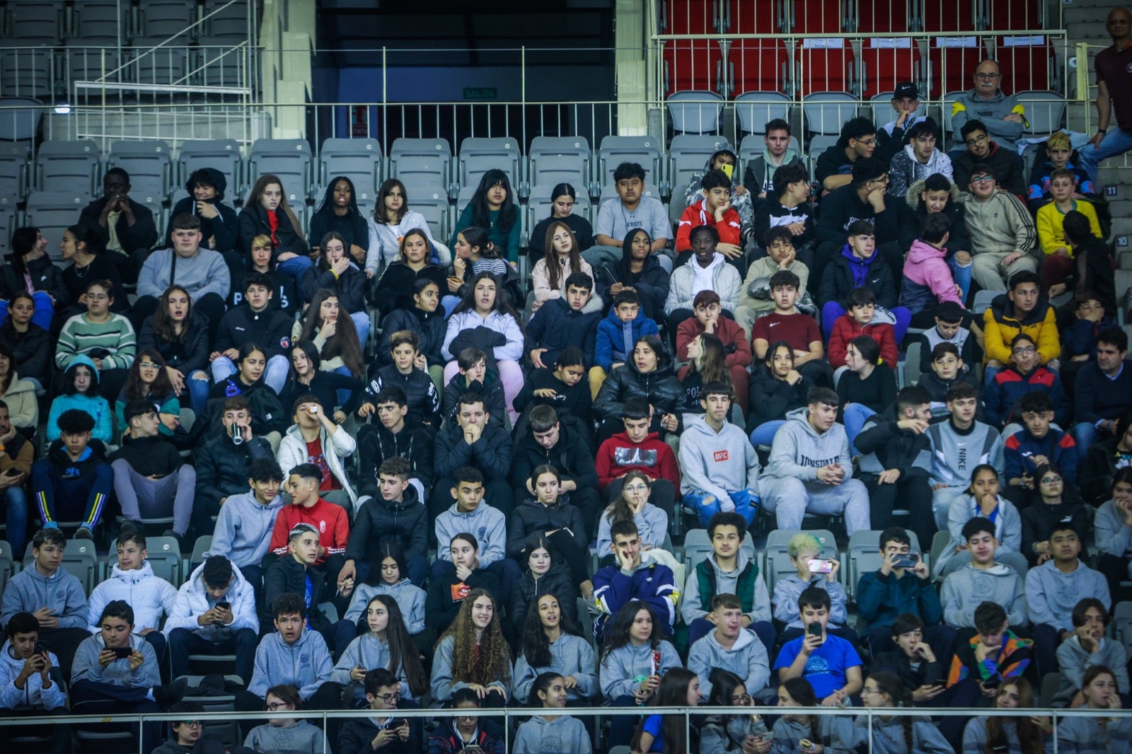 Las imágenes de los niños en el Fénix Game del Palacio de los Deportes