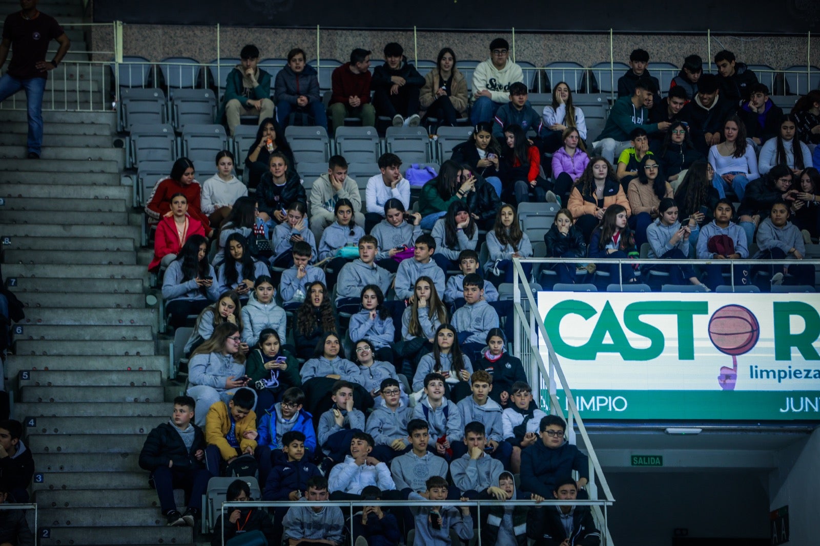 Las imágenes de los niños en el Fénix Game del Palacio de los Deportes