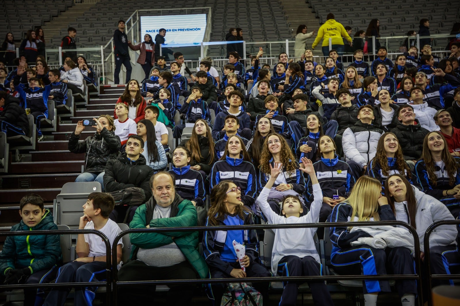 Las imágenes de los niños en el Fénix Game del Palacio de los Deportes