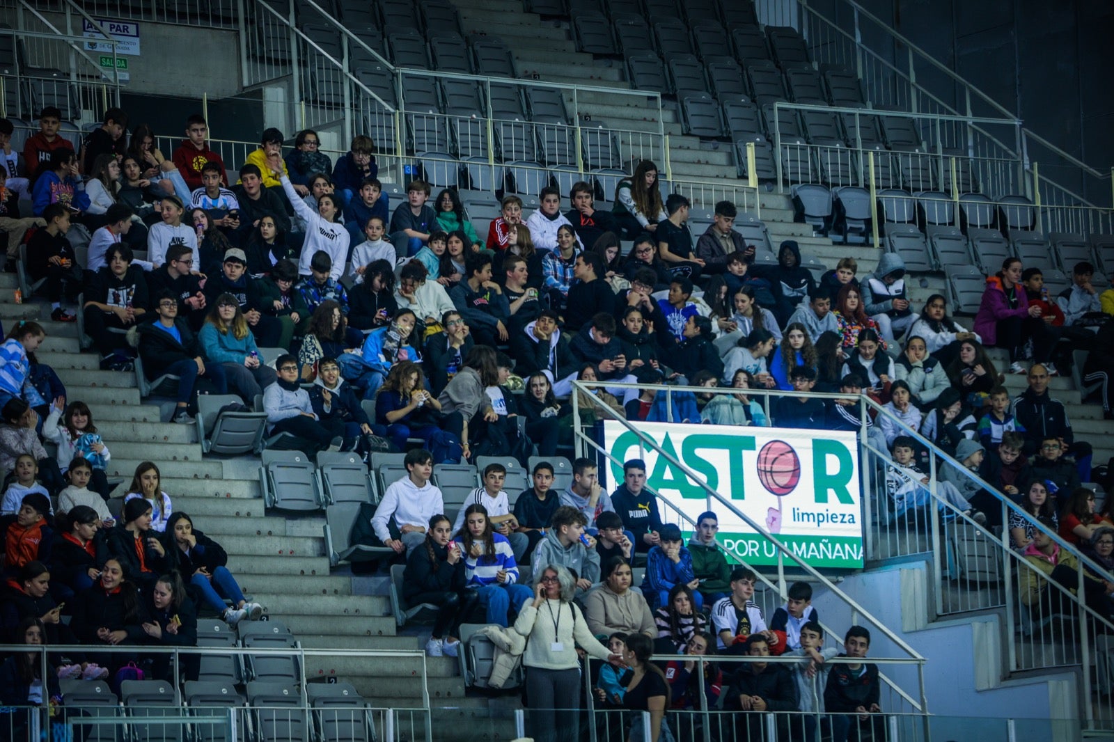 Las imágenes de los niños en el Fénix Game del Palacio de los Deportes