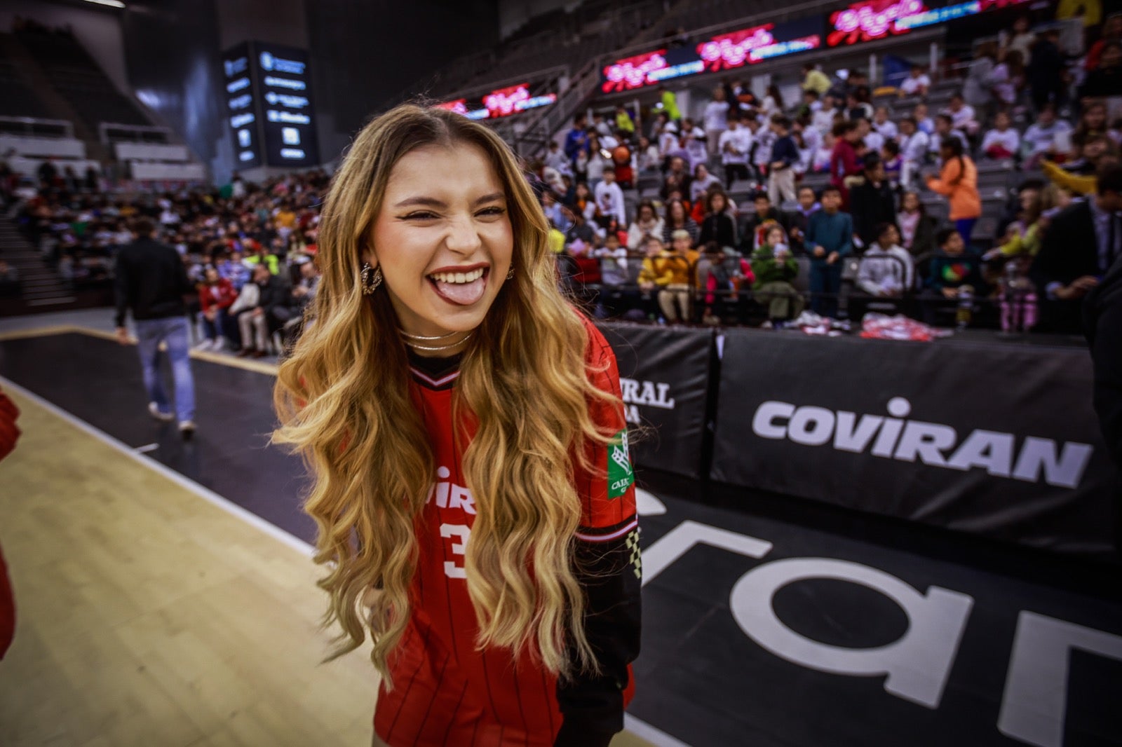 Las imágenes de los niños en el Fénix Game del Palacio de los Deportes