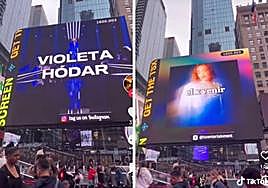 Single «El x venir» en New York.