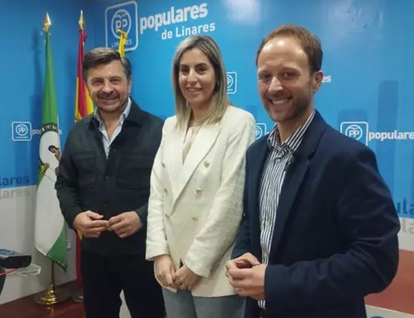 Toni Martín, Mariola Aranda y Erik Domínguez.