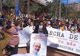 «Verdad, justicia y reparación», así ha sido el homenaje a 'La Desbandá' en Almería