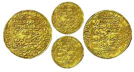 Monedas que se expondrán en el Museo de la Alhambra.