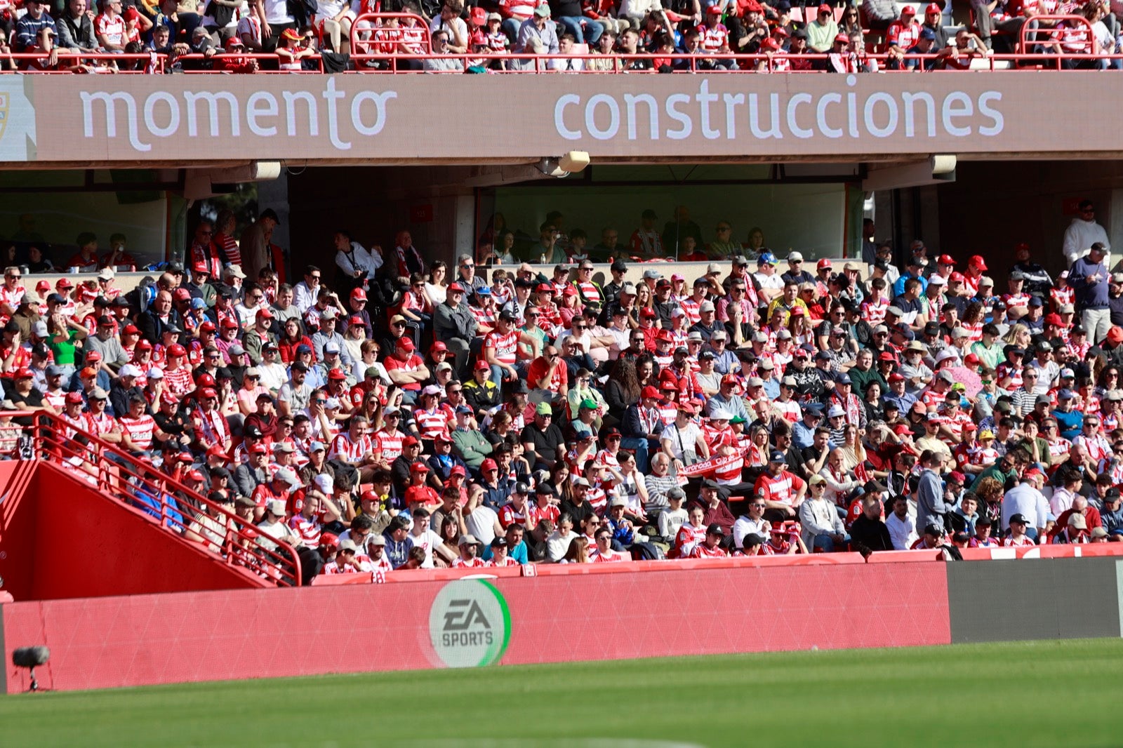 Encuéntrate en la grada en el partido entre Granada y Almería