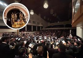 La agrupación musical Pasión de Linares, en un concierto en el auditorio Manuel de Falla.