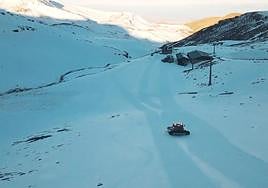 Vista de la Laguna de las Yeguas, en Sierra Nevada