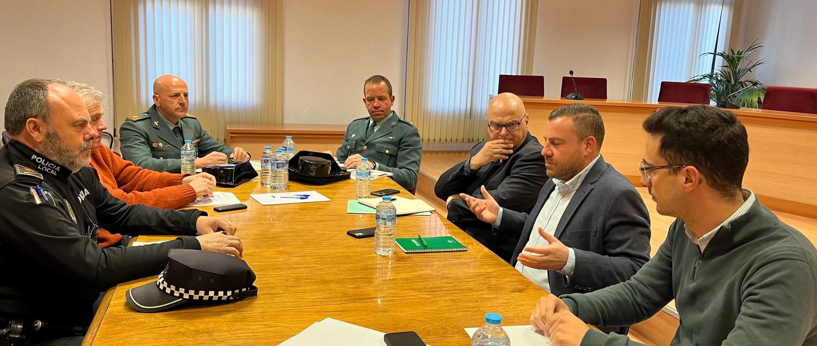 Reunión de la Junta Local de Seguridad de Peal de Becerro.