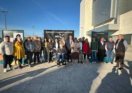Inauguración de la exposición 'Jaén, destino gastronómico' en su primera parada.