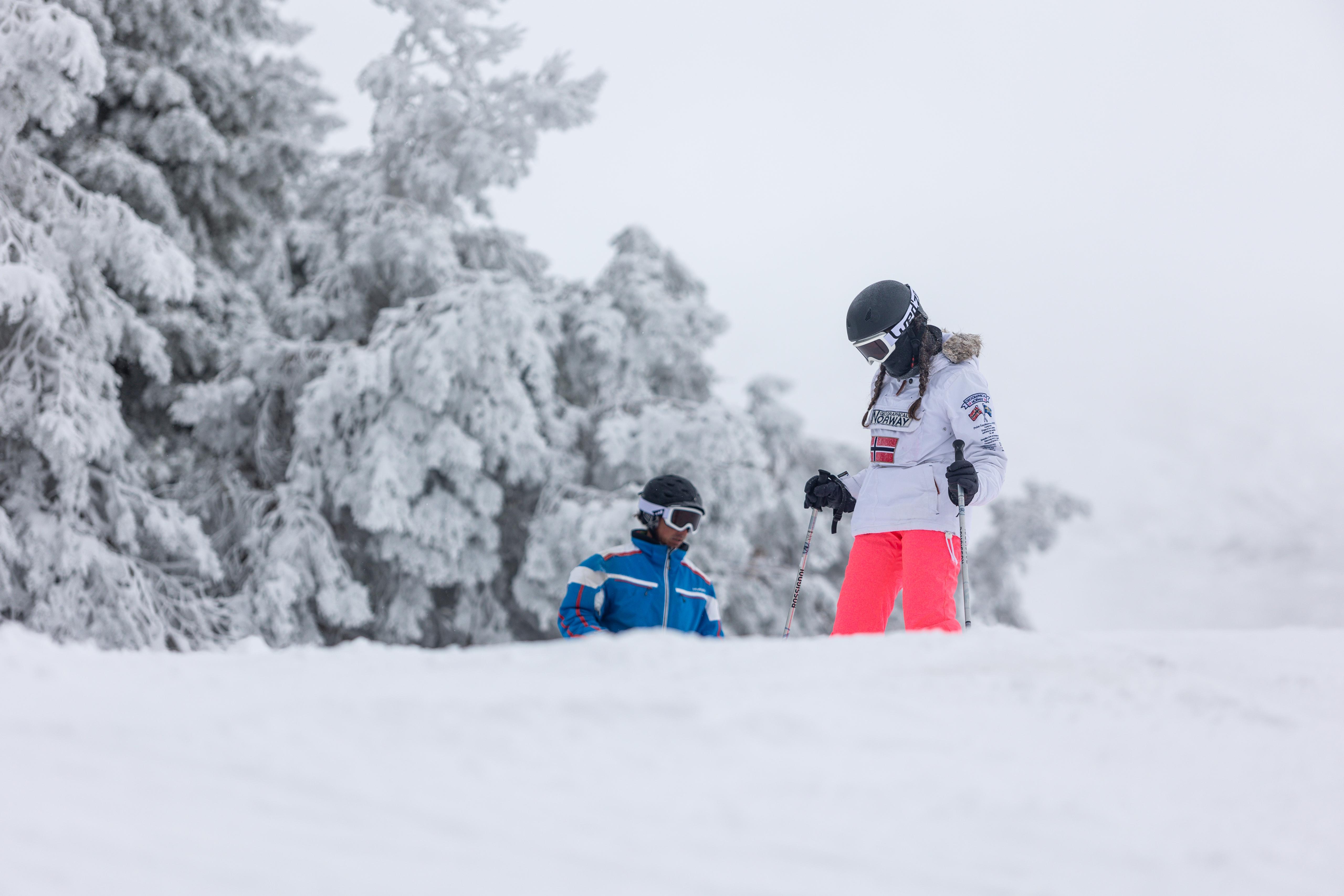 Las imágenes de la nieve de vuelta en Sierra Nevada