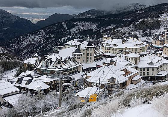 Pradollano en la mañana de este sábado.