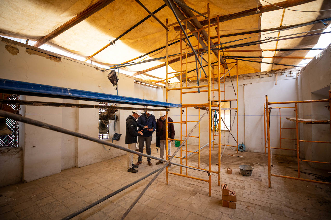 Imagen secundaria 1 - Obras en el Convento de la Piedad. 