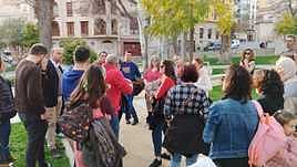 Protesta de padres del colegio Jesús y María la pasada semana.