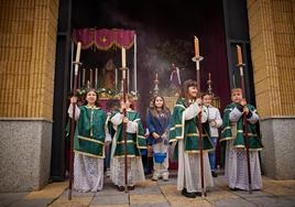 Las imágenes de la procesión infantil de los Salesianos