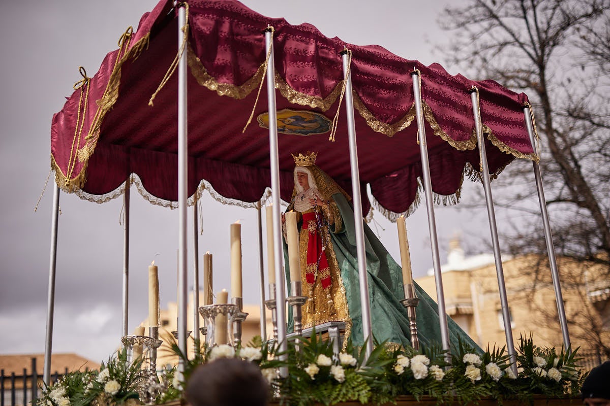 Las imágenes de la procesión infantil de los Salesianos