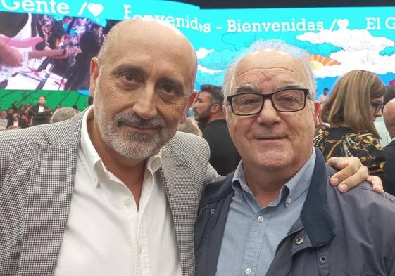 Luis Ángel Hierro y Fernando Calahorro.