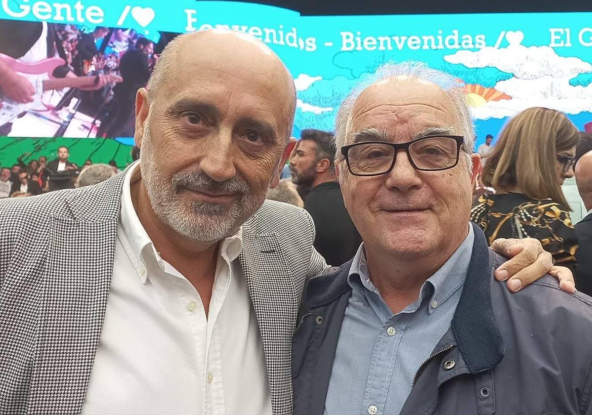 Luis Ángel Hierro y Fernando Calahorro.