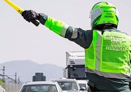 Imagen de archivo de la Guardia Civil de Tráfico.