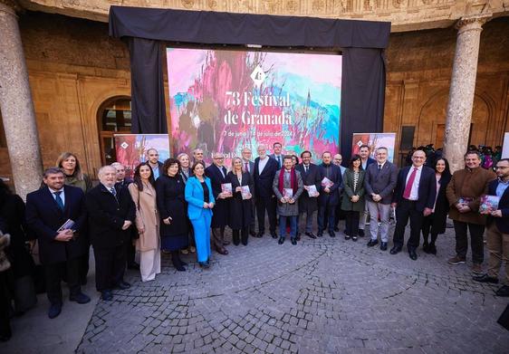 Presentación de la programación del Festival de Granada.