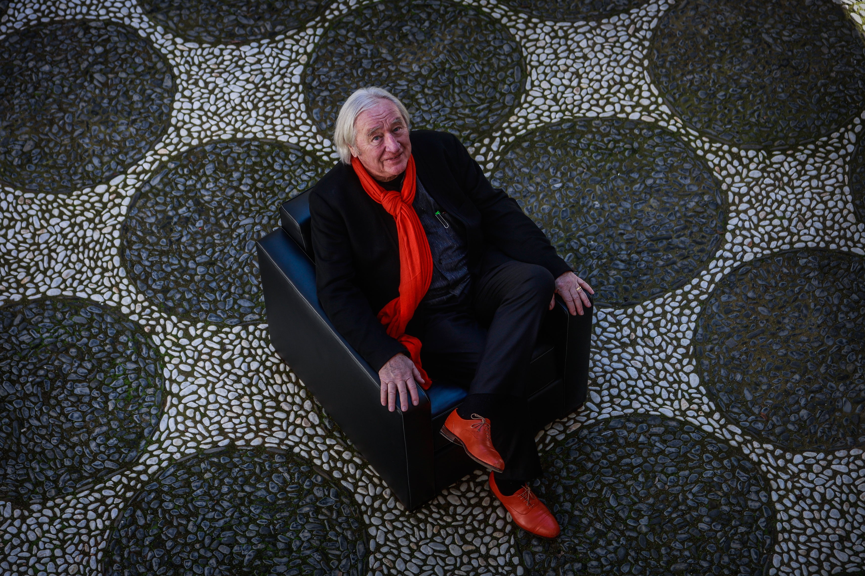 Steven Holl, ayer en la Escuela de Arquitectura de Granada.