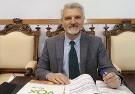 Manuel Ureña, portavoz municipal de Vox en Jaén.