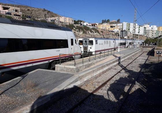 Un tren de Almería-Madrid.